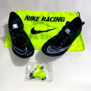 Nike Zoom Superfly Elite Kinetic Black Track Spike Sprint 835996-002 Sz 12